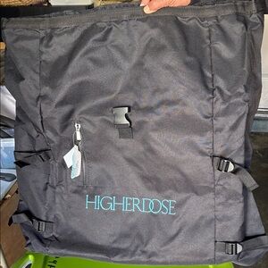 HigherDose Black Backpack